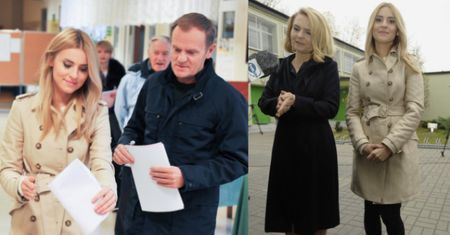 Kasia Tusk głosuje z rodzicami! (ZDJĘCIA)