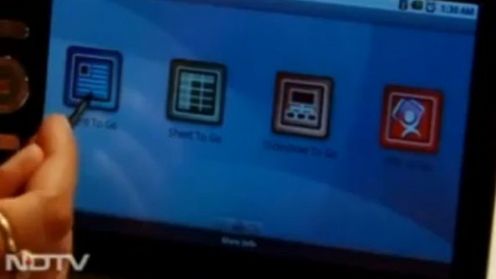 Pierwsze nagranie tabletu za 35 dolarów 1