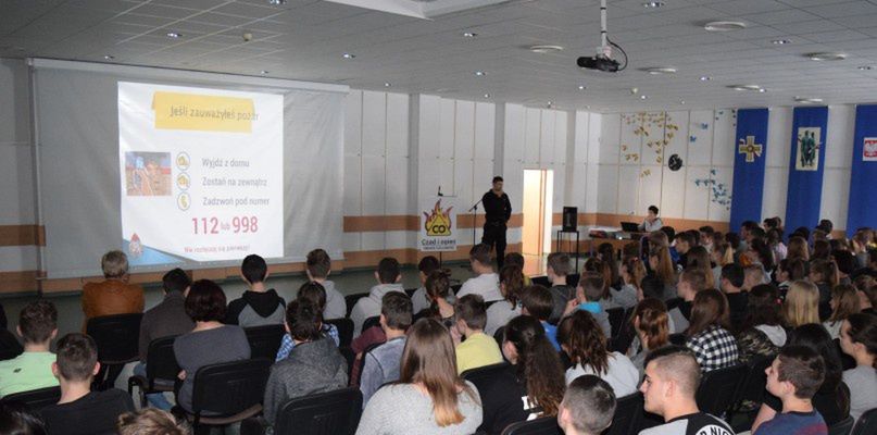 Akcja edukacyjna w Gimnazjum w Budzyniu