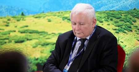 Kaczyński w Karpaczu. Mówi o panu K. "Nieprzeciętny człowiek"