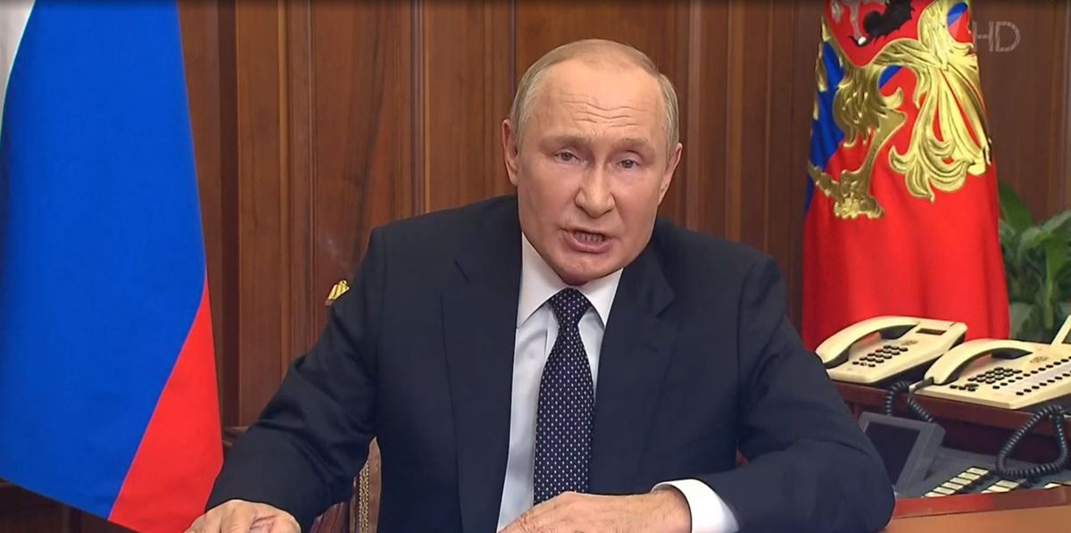 
Putin grozi światu w orędziu. "Użyjemy wszelkich środków"