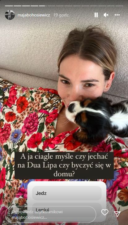 Maja Bohosiewicz relacjonuje podróż na Open'era. Twierdzi, że jechała pociągiem bez biletu