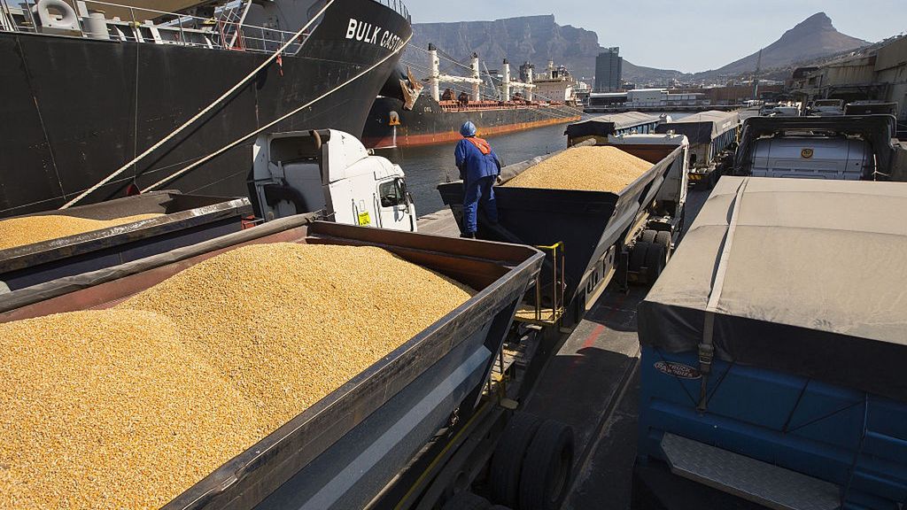 Ukraina oskarża Rosję o kradzież zboża