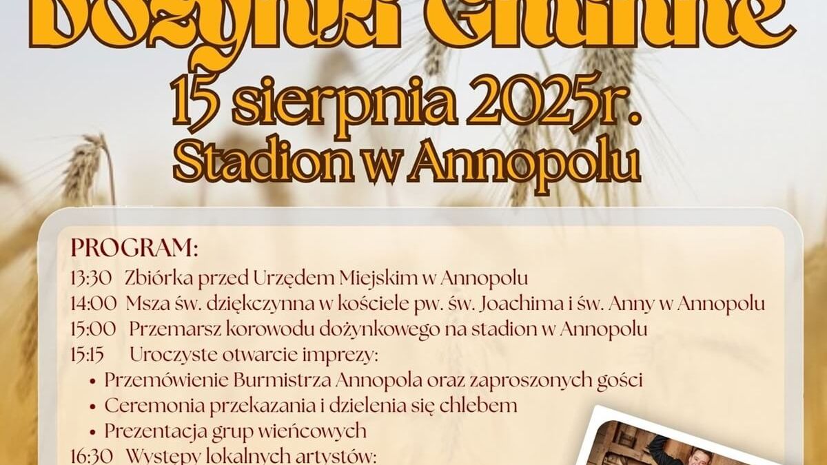 Dożynki w Annopolu 2025