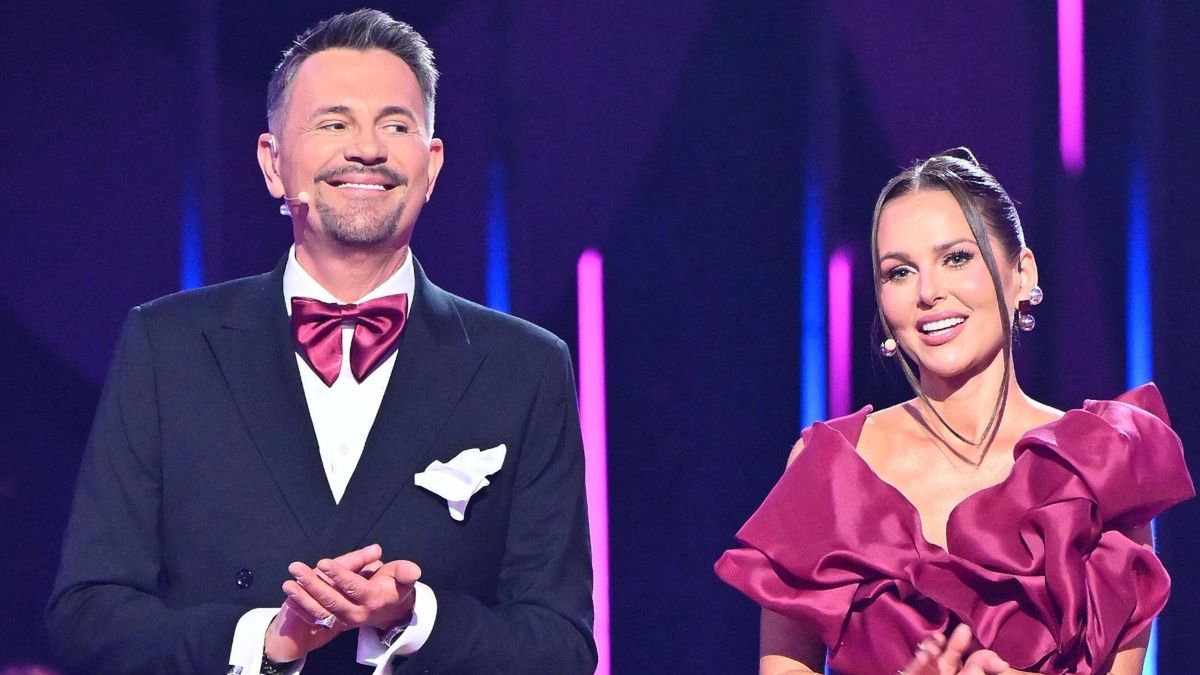 Krzysztof Ibisz i Paulina Sykut-Jeżyna