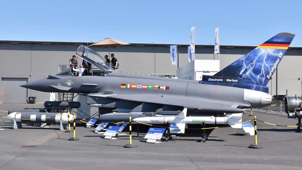 Hensoldt jest głównym wykonawcą zasobników walki elektronicznej dla myśliwców Eurofighter EK