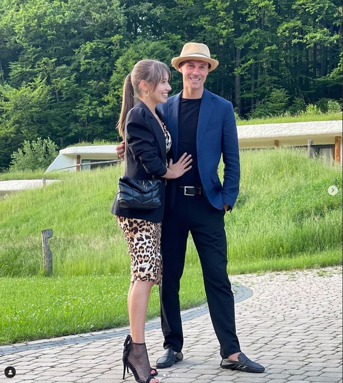 Marcelina Ziętek i Piotr Żyła