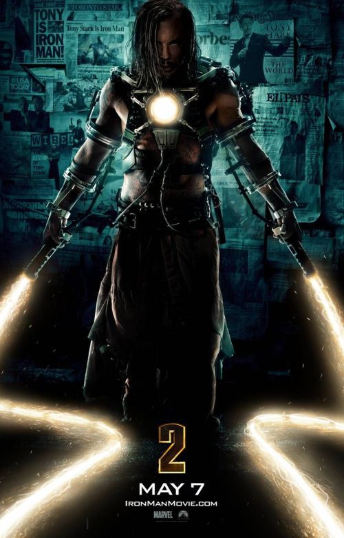 Hype begins: pierwszy plakat Iron Man 2 4