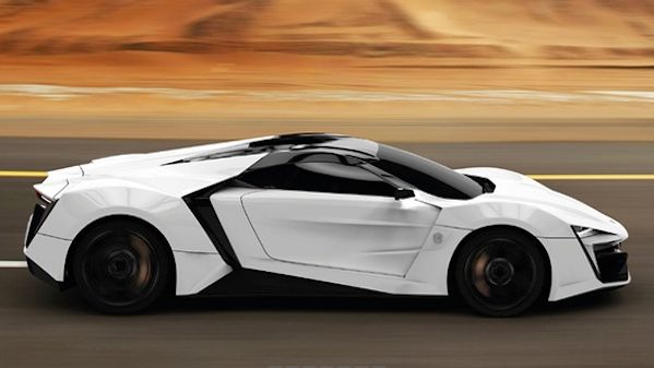 Wizualizacja W Motors LykanHypersport