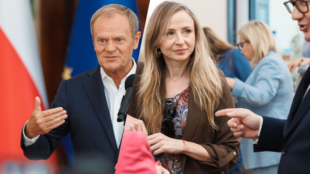 Donald Tusk, Agnieszka Dziemianowicz-Bąk