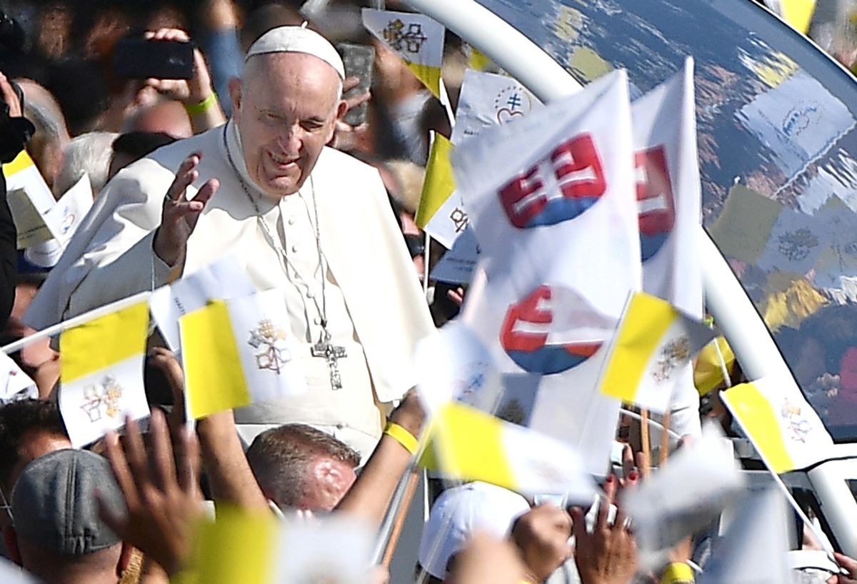 Słowacja. Papież Franciszek spotkał się z Romami. Padły wzruszające słowa 