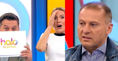 Piotr Świerczewski zabrał wnuczkę do "Halo tu Polsat". Dziewczynka wypaliła przed kamerami: "Podejrzewam dziadka, że spotyka się Z INNĄ"