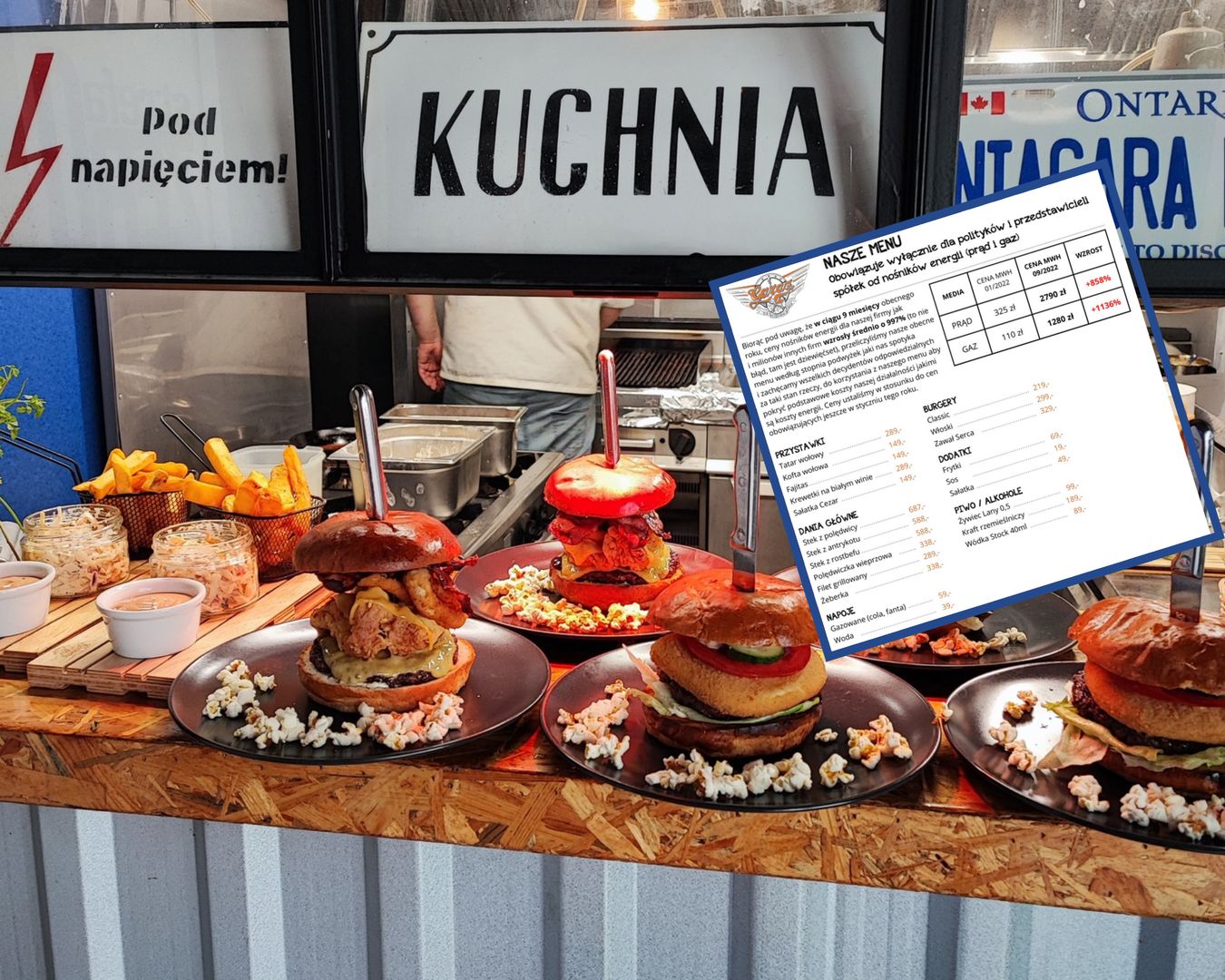 Restauracja z Kielc ma menu dla polityków