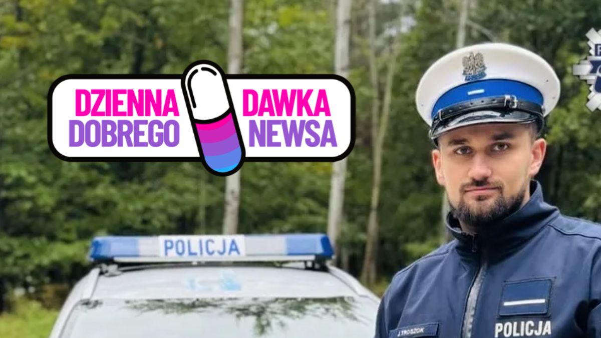 Kobieta zasłabła na ulicy. Pomógł jej policjant po służbie.