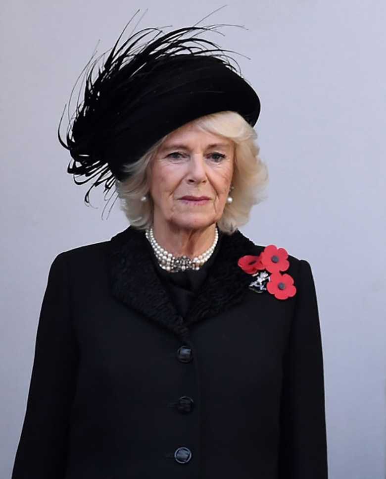 Księżna Camilla na obchodach Dnia Pamięci