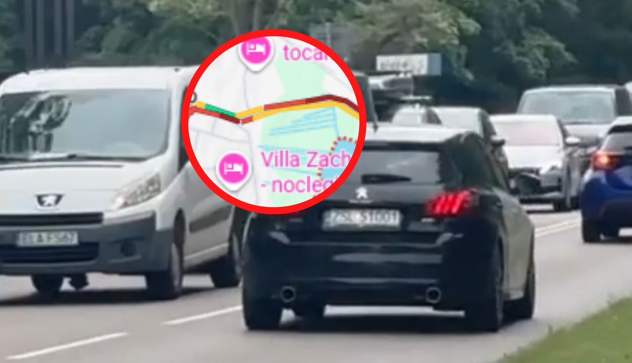 Była 12:40. Ujęcia znad Bałtyku. Na mapach aż czerwono
