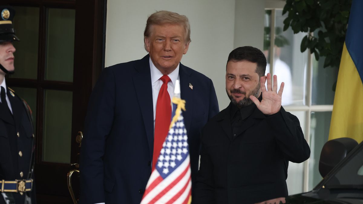 Donald Trump postawił warunek NATO. Zełenski 