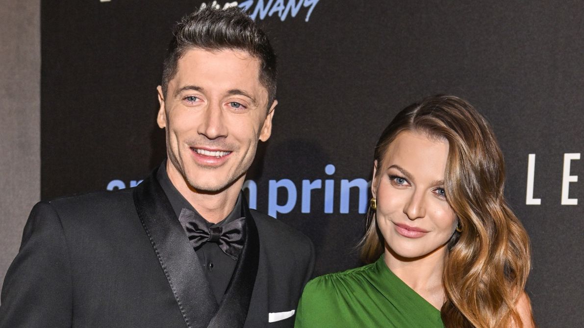 Robert Lewandowsk i Anna Lewandowska