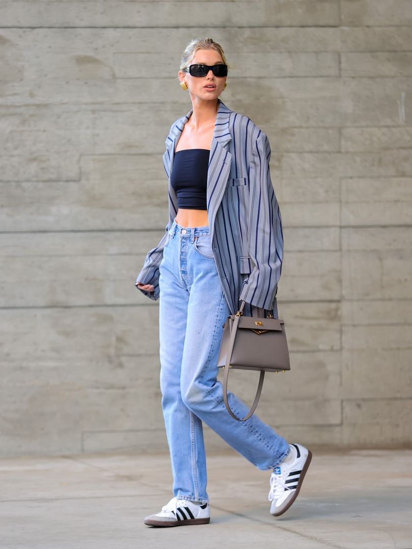Elsa Hosk w modnych butach