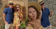 Anna i Robert Lewandowscy w letnich stylizacjach pozdrawiają z upalnej Majorki, zwiedzając malownicze miasteczko (ZDJĘCIA)