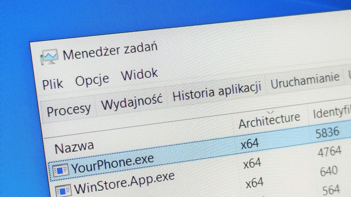Menedżer zadań w Windows 10 dostał mała aktualizację, fot. Oskar Ziomek
