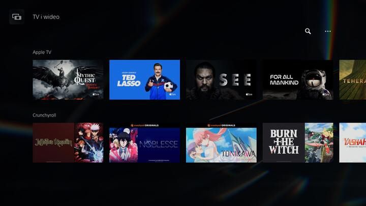 PlayStation 5 i aplikacje VOD. Jest Netflix i Amazon Prime, ale kilku ważnych na razie brakuje 3