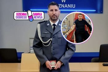 Zaczął w 1997 r. 134 donacje i 60 litrów krwi. Policjant pomaga 30 lat