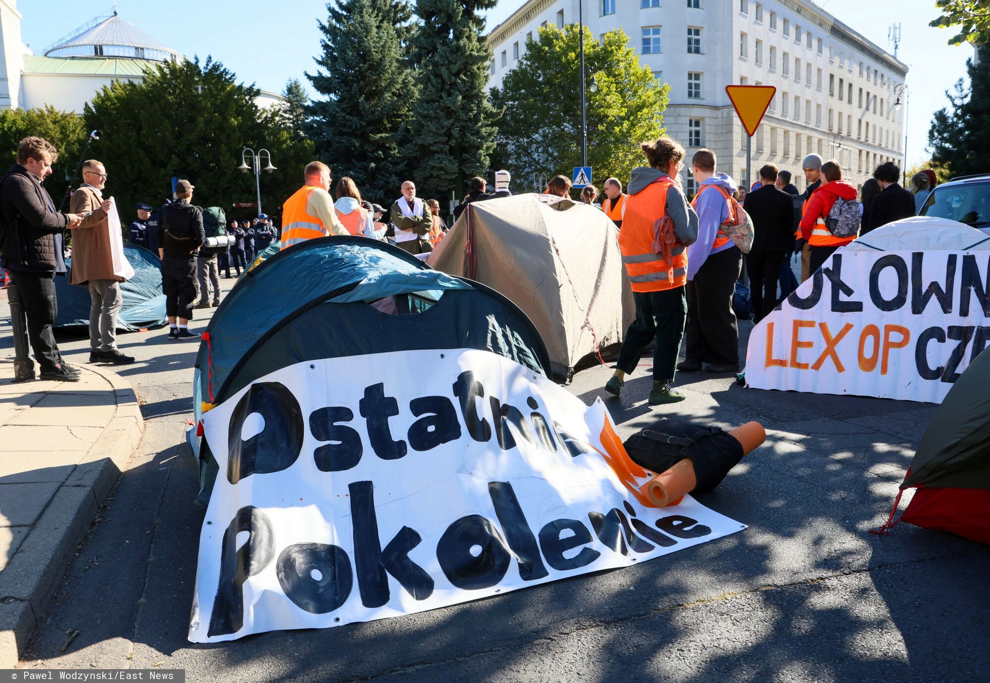 Ostatnie Pokolenie okupuje Sejm 