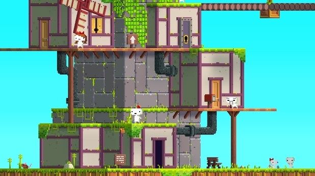 fez screen rozgrywka