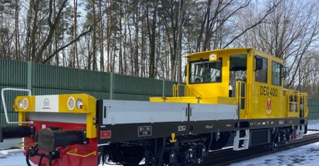 Warszawa. Drezyny schodzą do podziemi. 25-tonowa "włoszka" potrzebna w metrze