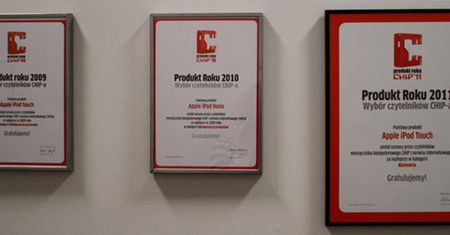 Nagroda miesięcznika Chip dla iPoda touch