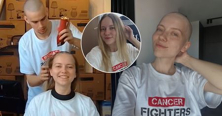 Jako pierwsza kobieta ogoliła głowę u Łatwoganga. Jej mama początkowo nie była zachwycona