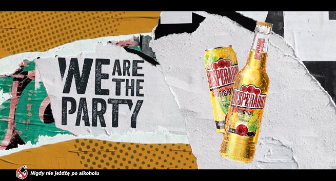 Taneczny vibe w reklamie piwa Desperados "We are the party"