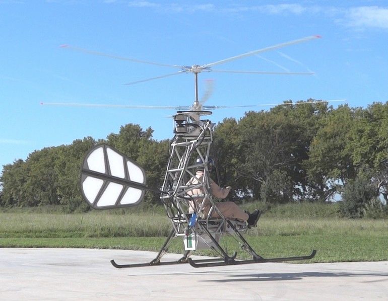 Po raz pierwszy człowiek poleciał elektrycznym helikopterem 5