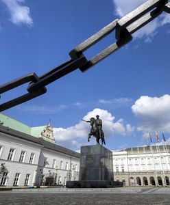 Incydent przed Pałacem Prezydenckim. Policja zatrzymała mężczyznę