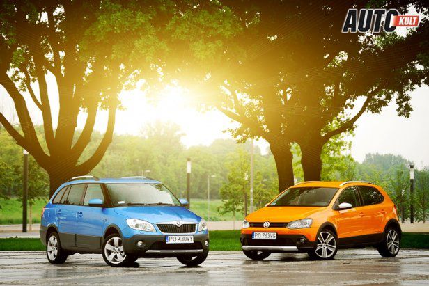 Škoda Fabia Combi Scout 1,2 TSI vs Volkswagen Cross Polo 1,2 TSI - inne [test autokult.pl]
