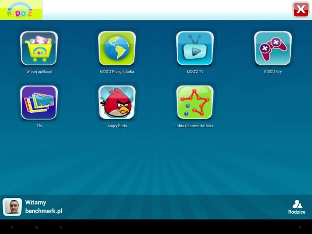 Yarvik Junior Tablet kidoz