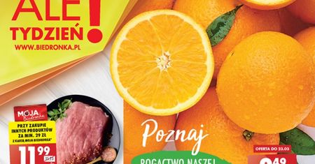 Biedronka gazetka od 21.03. Promocje w Biedronce od poniedziałku 21 marca