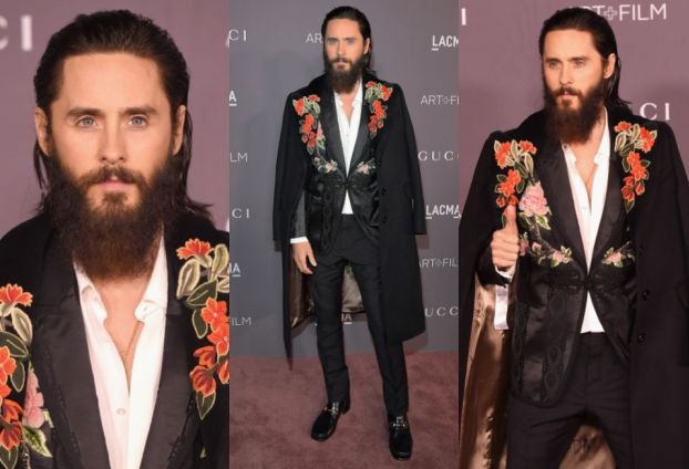 Modny Jared Leto w stylizacji za 44 tysiące