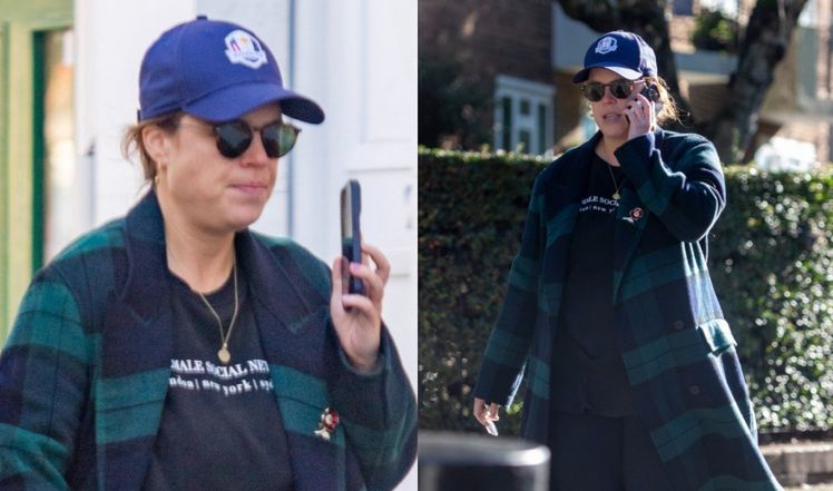 Fotoreporterzy "przyłapali" księżniczkę Eugenię w sportowej stylizacji