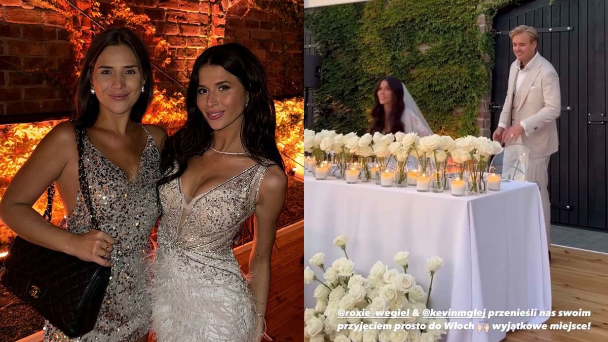 Ola Nowak była na weselu Roksany Węgiel. Pokazała menu