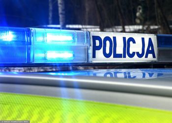 Wypadek podczas pościgu. Radiowóz uderzył w drzewo, ścigany uciekł
