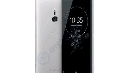Sony Xperia XZ3 na renderze prasowym