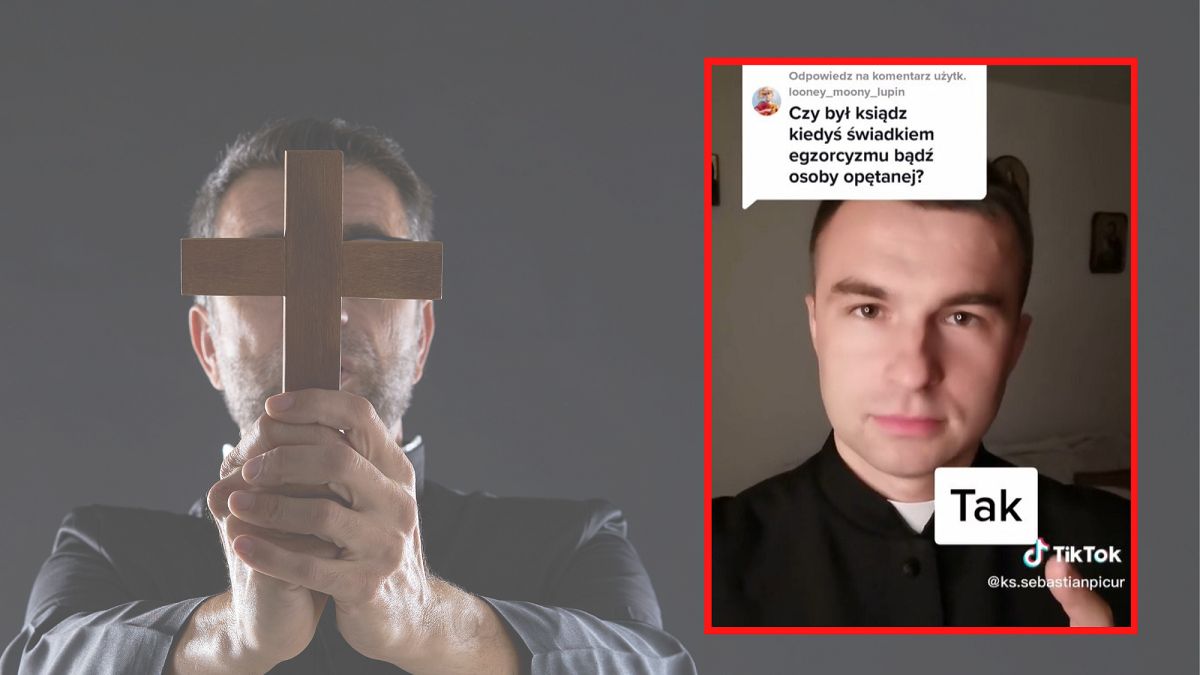 Ksiądz Sebastian Picur nagrał filmik na temat opętania i egzorcyzmów. 