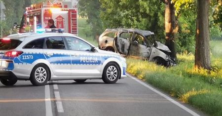 Tragedia koło Mińska Mazowieckiego. W spalonym aucie było ciało