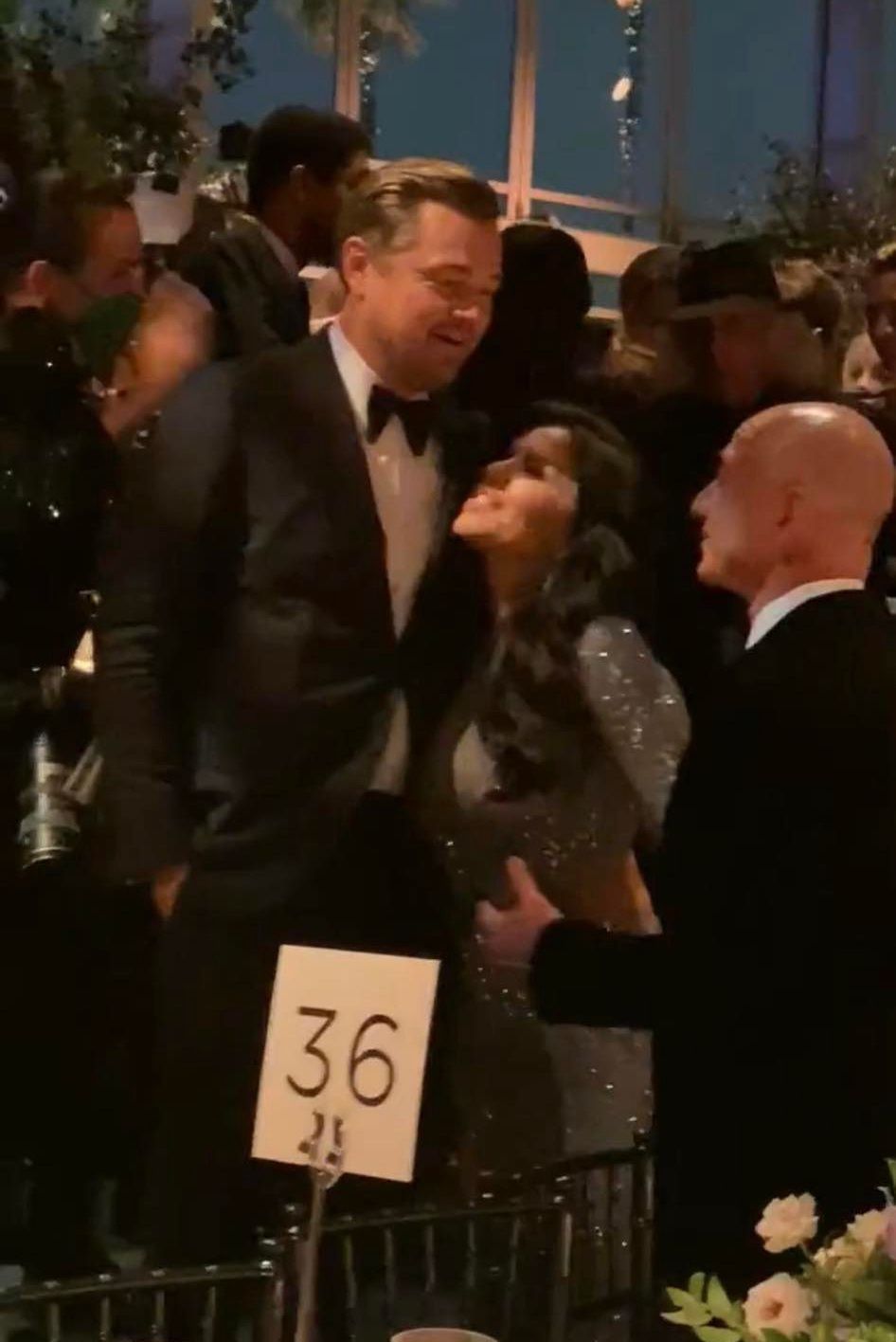 Leonardo DiCaprio, Lauren Sanchez, Jeff Bezos