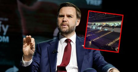 Pustki na spotkaniu z Vancem. Nagranie obiegło sieć