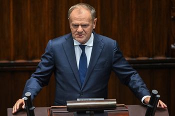 Jest reakcja Tuska na słowa Trumpa o rosyjskich dronach w Polsce