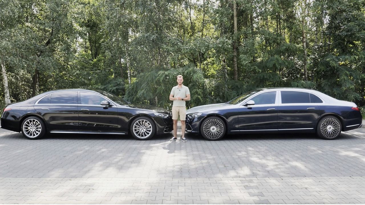Test wideo: Maybach S580 czy Mercedes S580e? Różnice są, ale czy mają sens?
