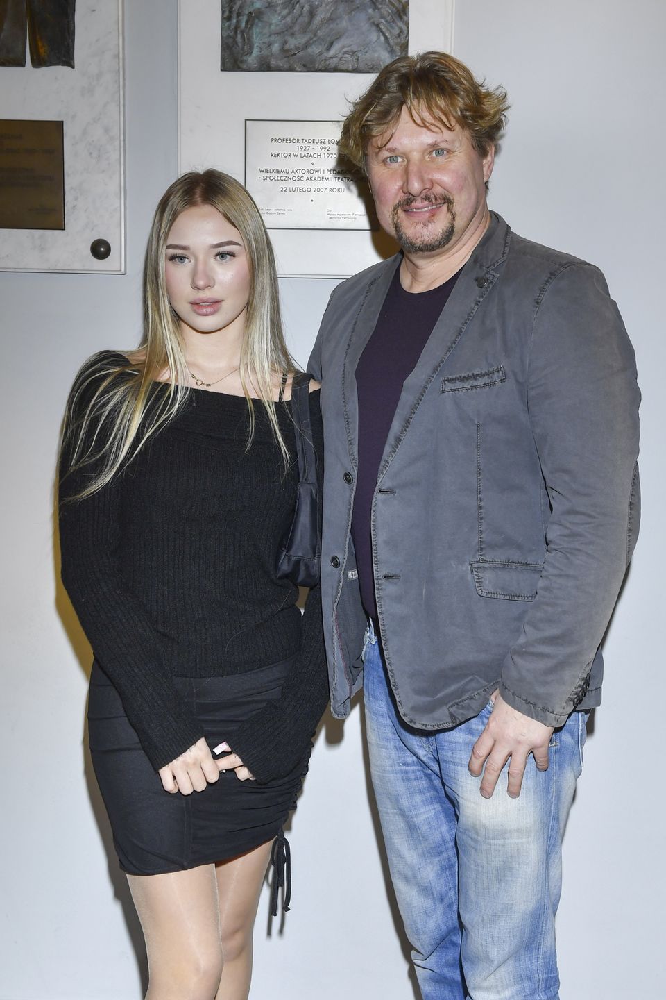 Andrzej Nejman z córką Martą